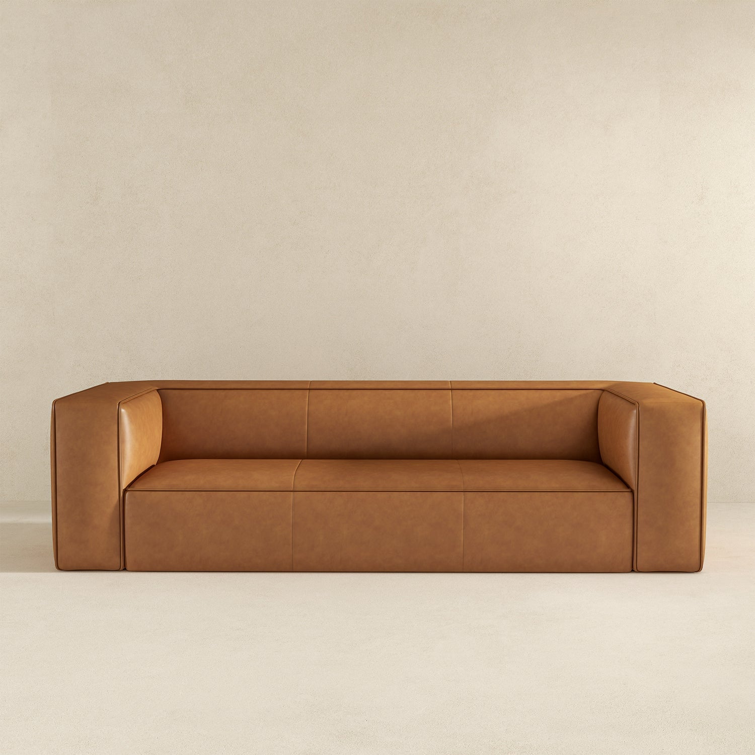 Easton Leather Sofa | Tan