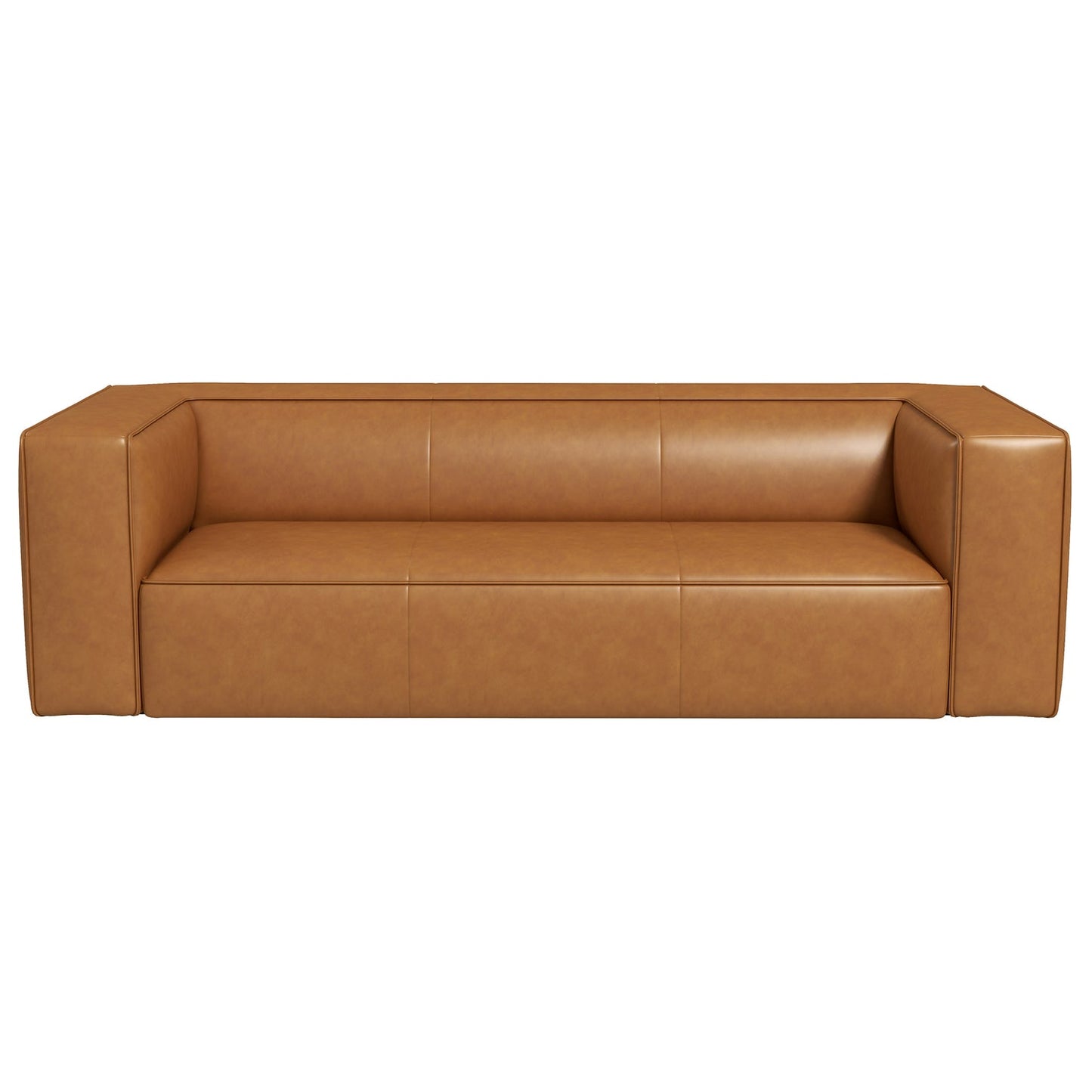 Easton Leather Sofa (Tan)