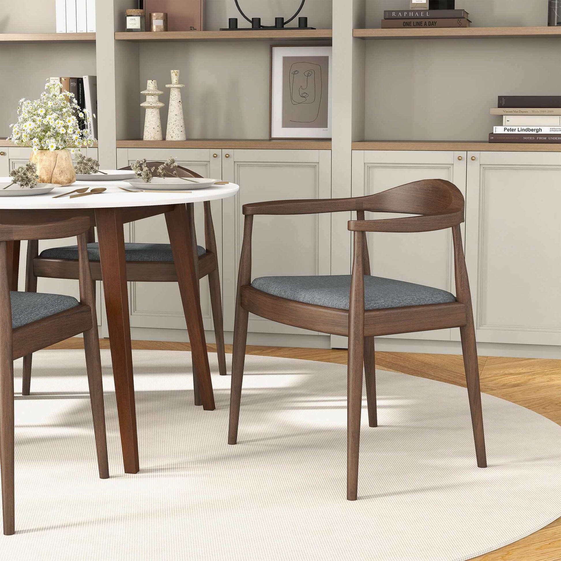 Karinne  Dining Chair Grey