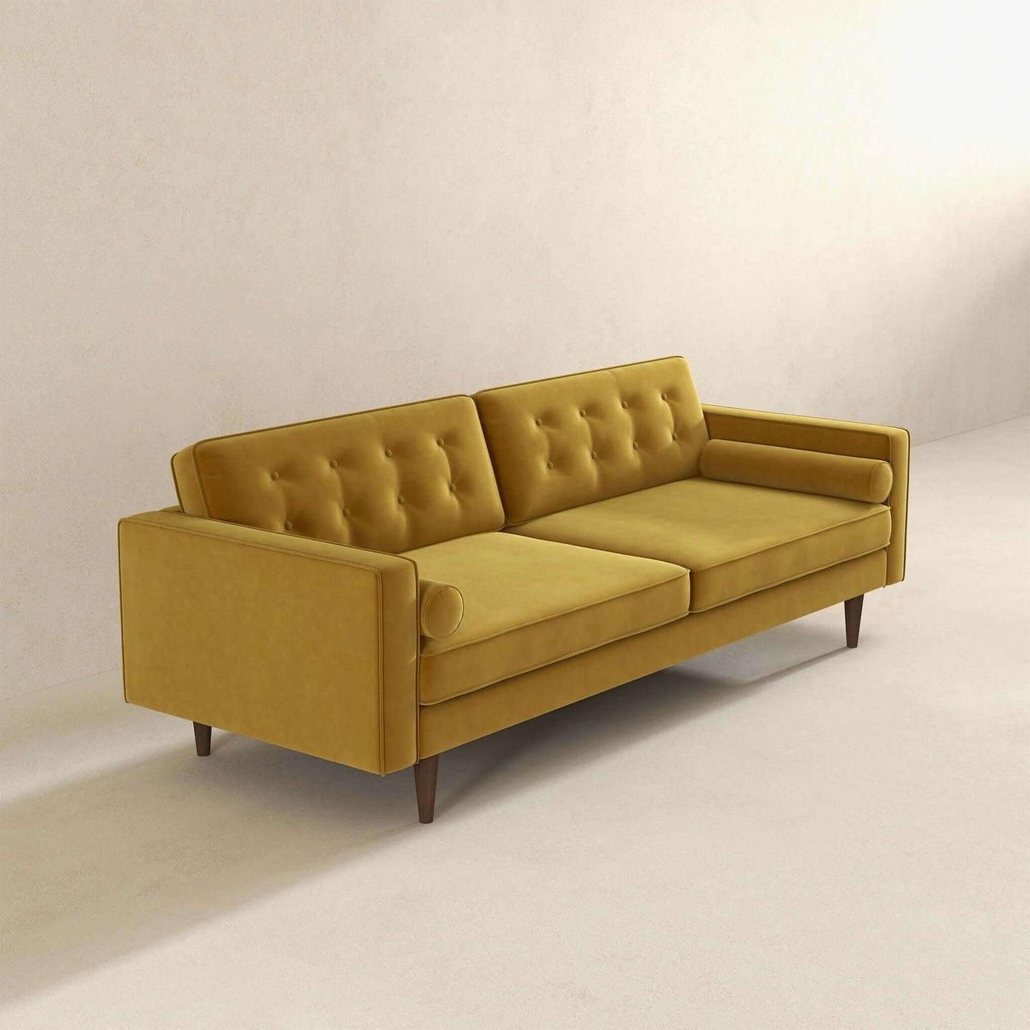  Velvet Sofa | Gold 