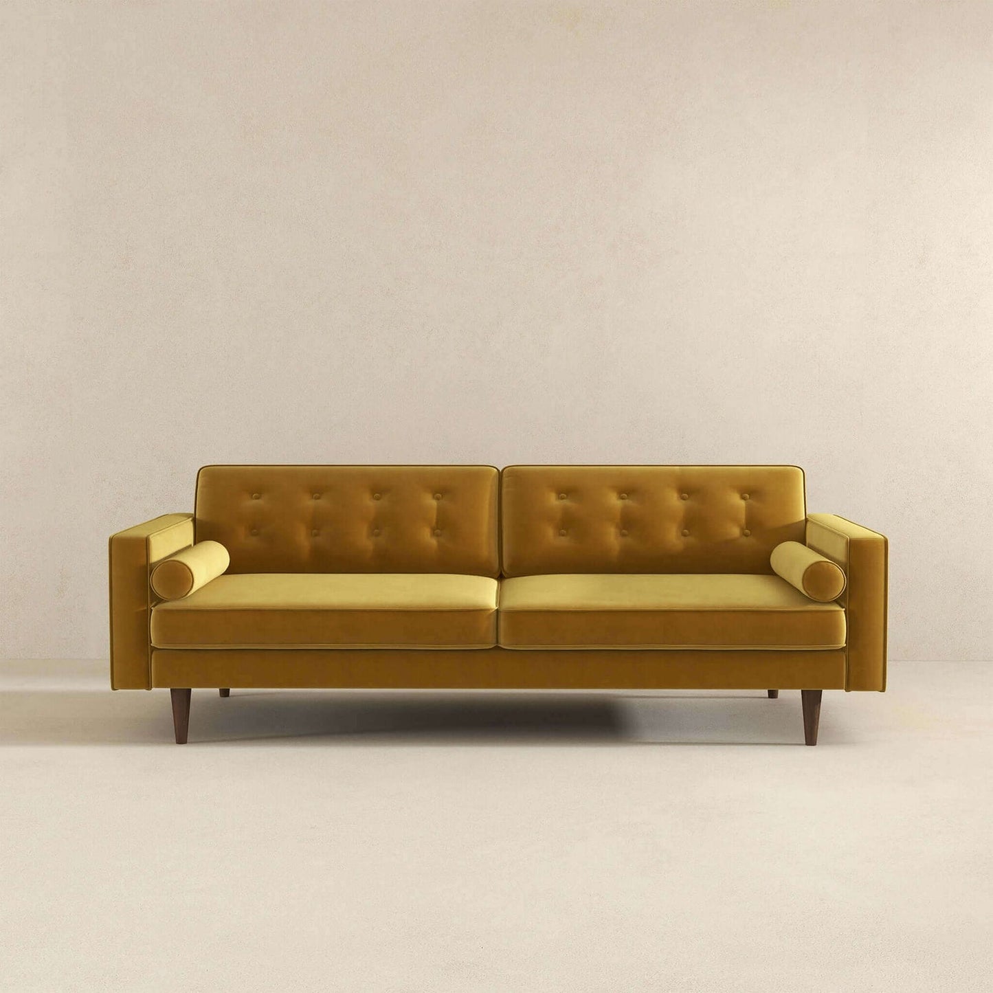  Velvet Sofa | Gold 