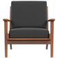 Chandler Lounge Chair | Black Leather