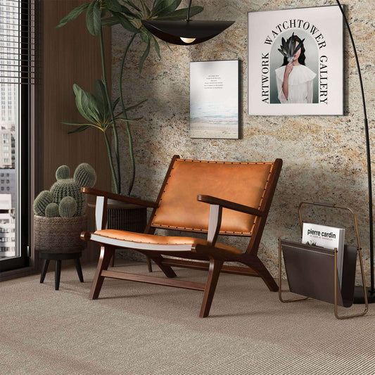 Andrew Leather Arm Chair | Tan