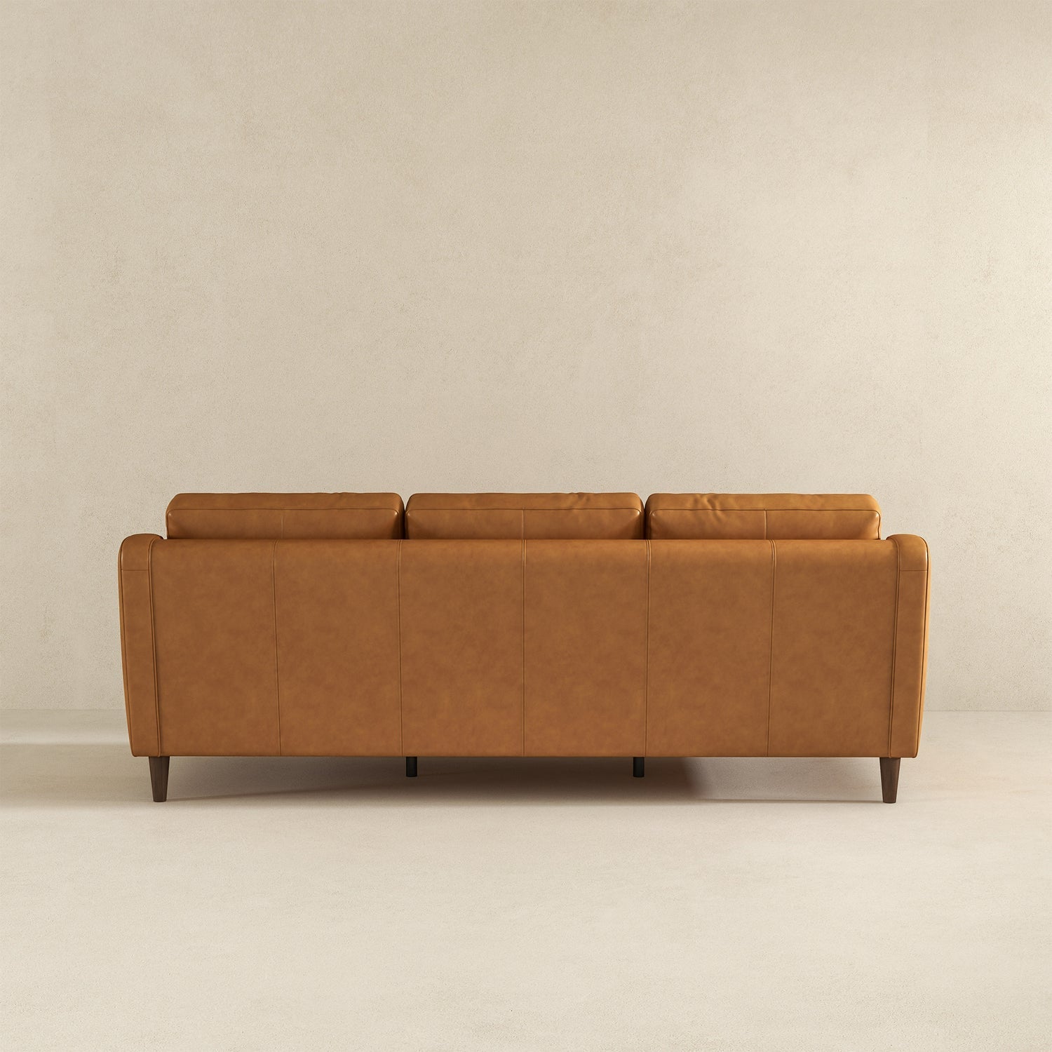 Manhattan Leather Sofa | Tan