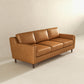 Manhattan Leather Sofa | Tan