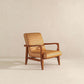 Tan Leather Lounge Chair