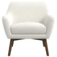 Pauline Boucle Lounge Chair White