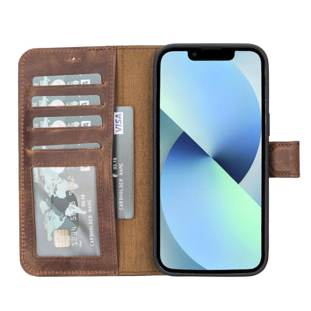 Casper iPhone 12 Series Detachable Leather Wallet Case-16