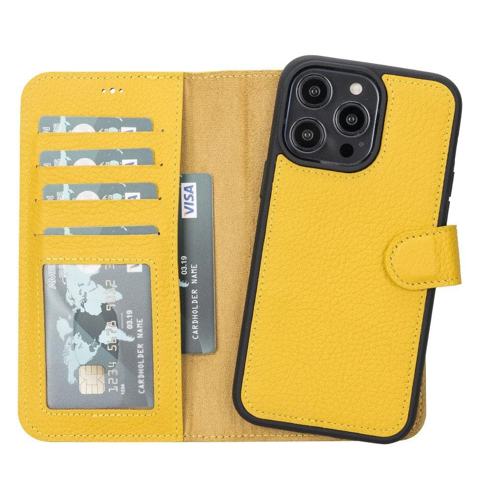 Casper iPhone 12 Series Detachable Leather Wallet Case-35