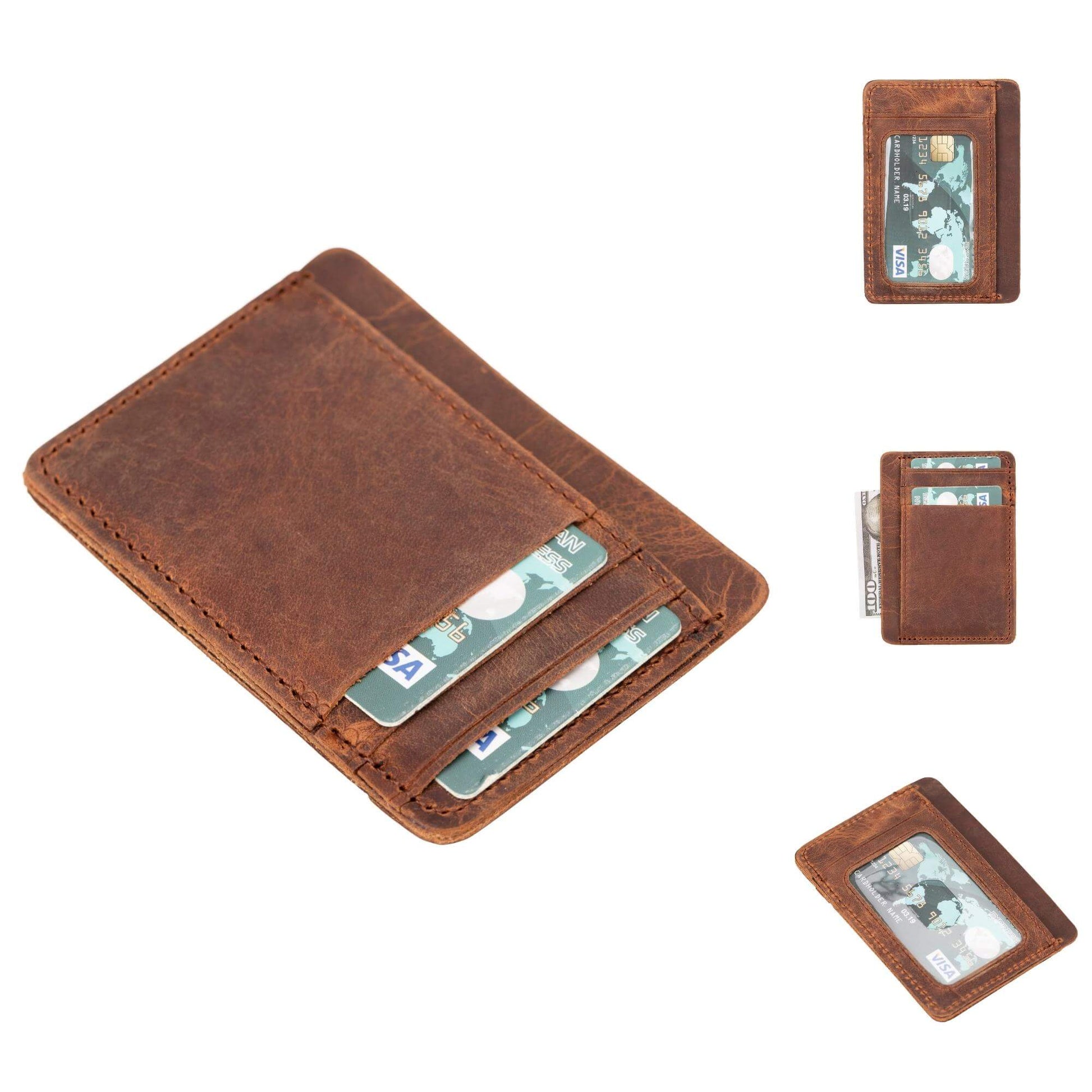 Cody Leather Card Holder and Wallet for Unisex