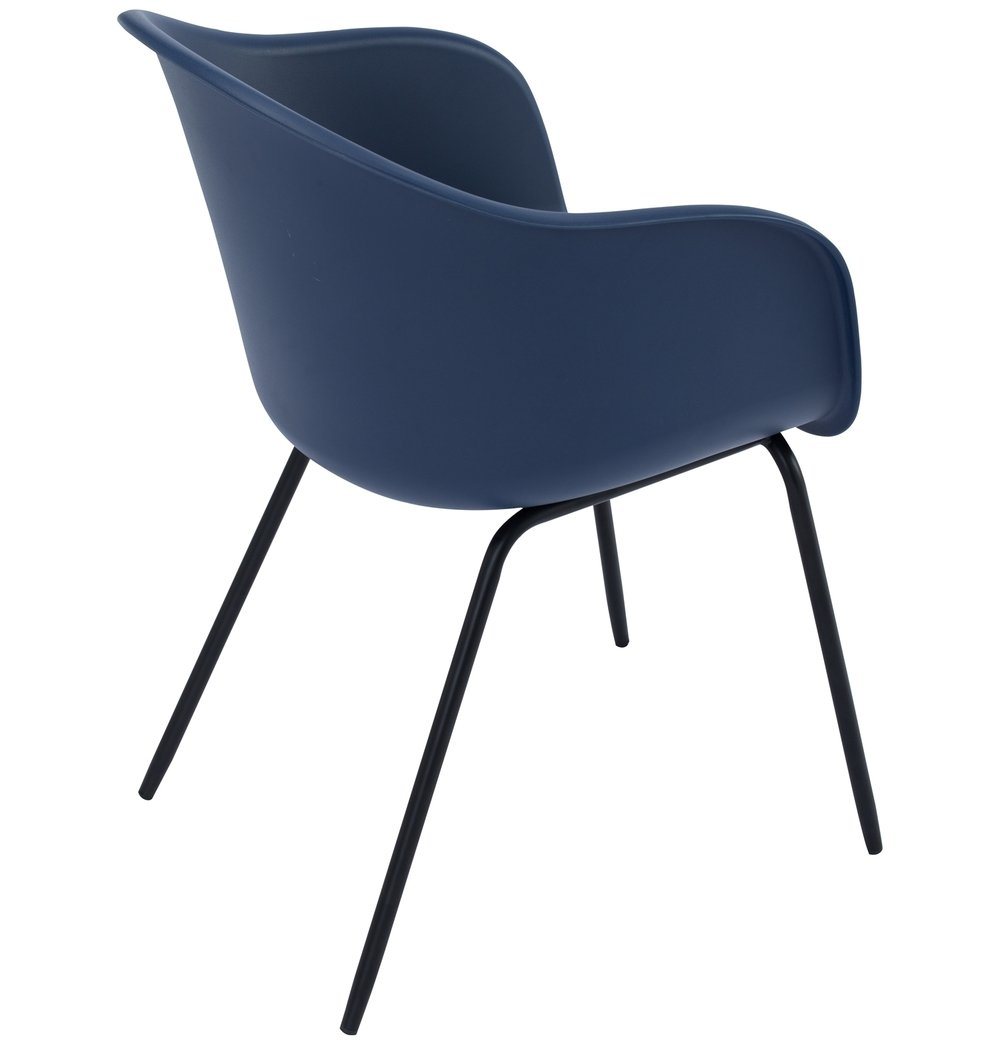 Colleen Dining Armchair - Midnight Blue-3