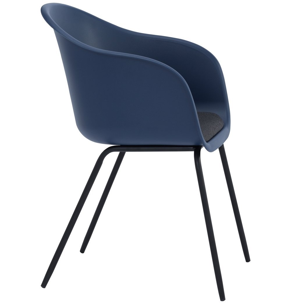 Colleen Dining Armchair - Midnight Blue-2