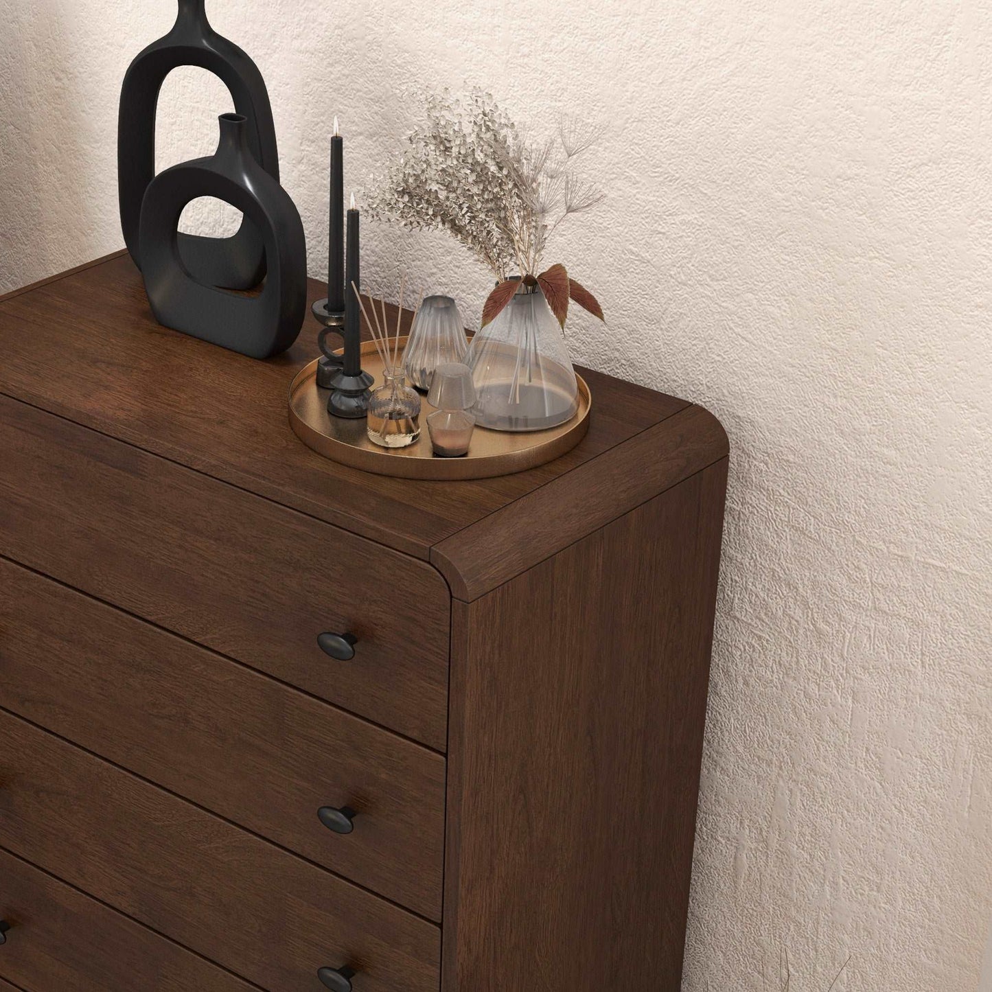 Mid Century Modern Dresser (5 Drawer)