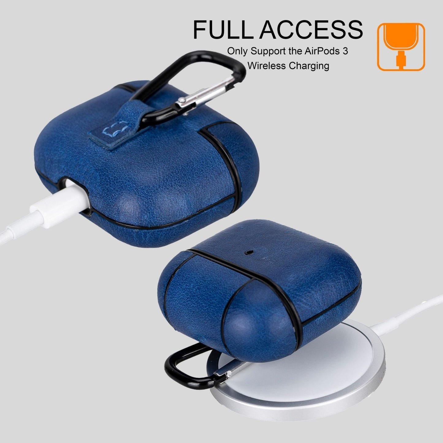 Gillette Leather Case for AirPods 3-23