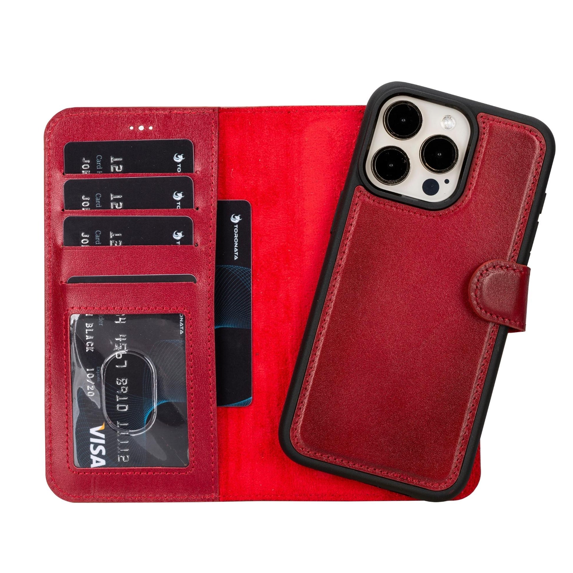 Casper Leather iPhone 15 Series Wallet Case-75