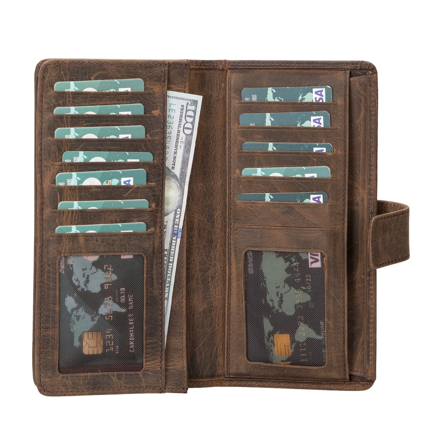 Lander Leather Phone Wallet and Multiple Card Holder for Women-14