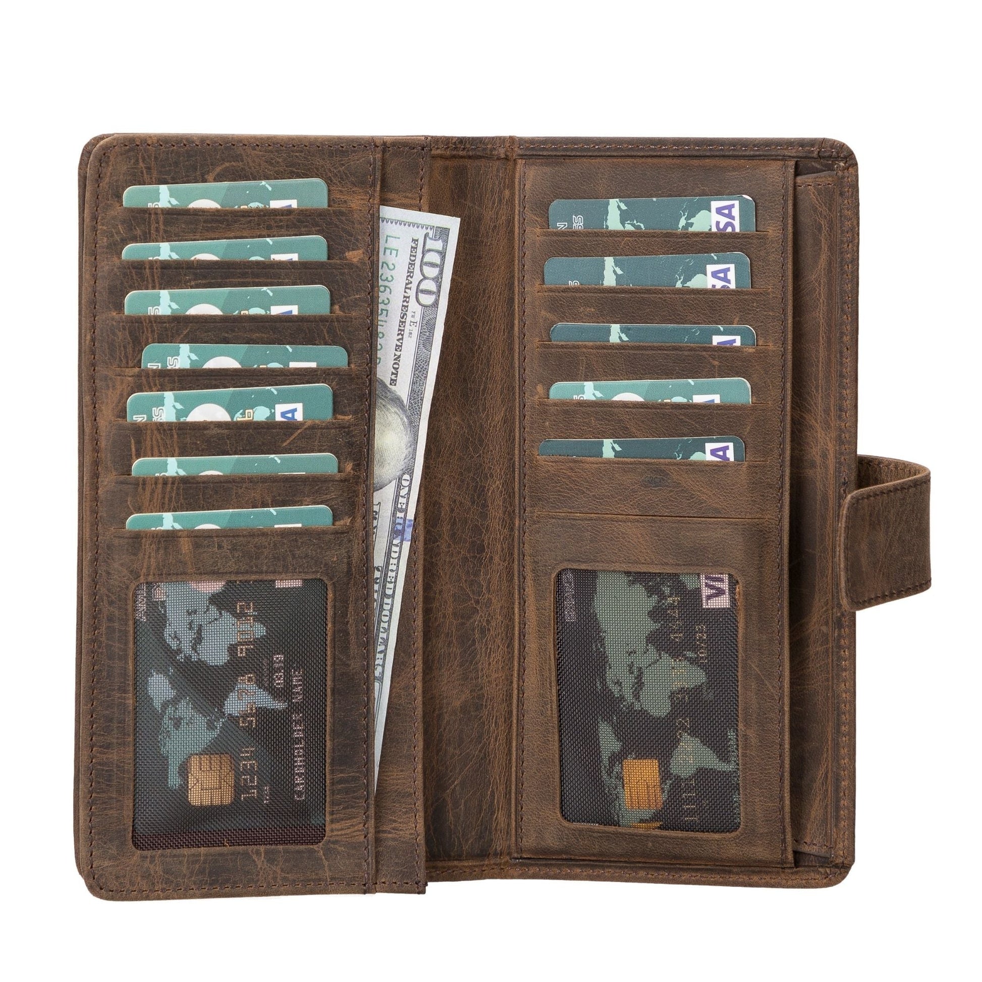 Lander Leather Phone Wallet and Multiple Card Holder for Women-10