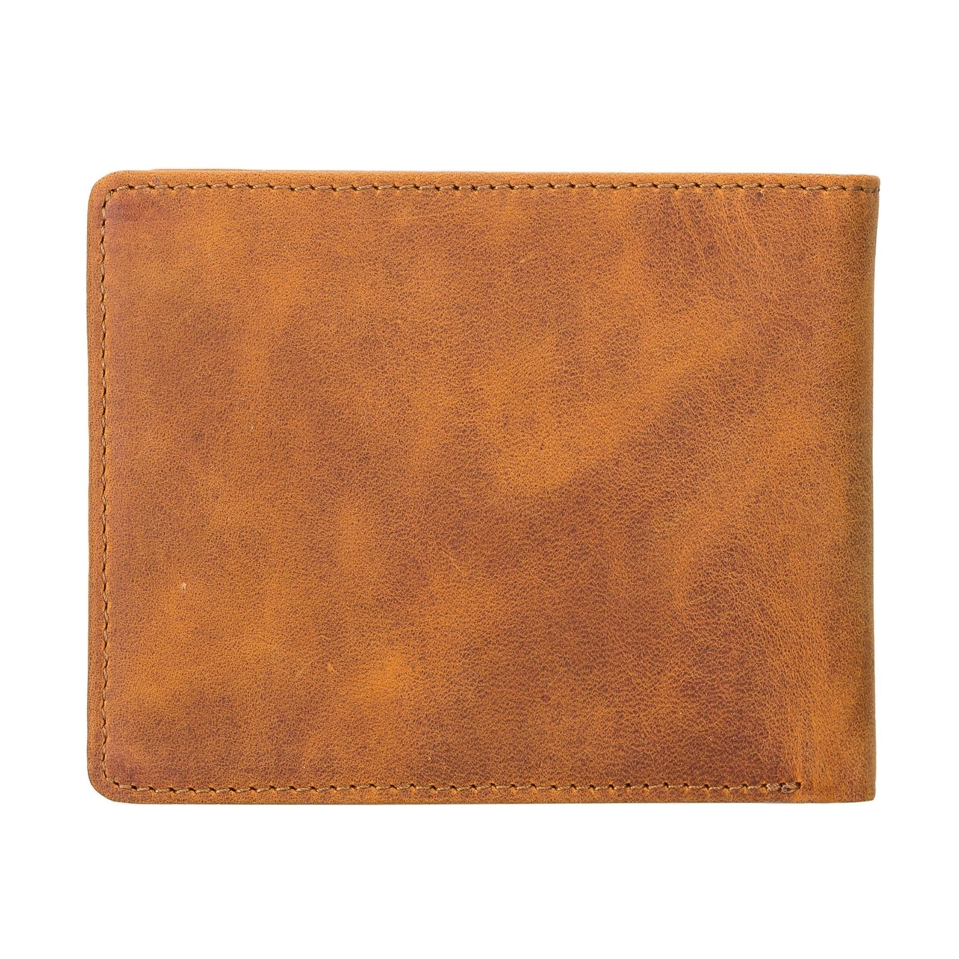 Lusk Slim Bifold Design Handcrafted Men's Genuine Leather Wallet-2