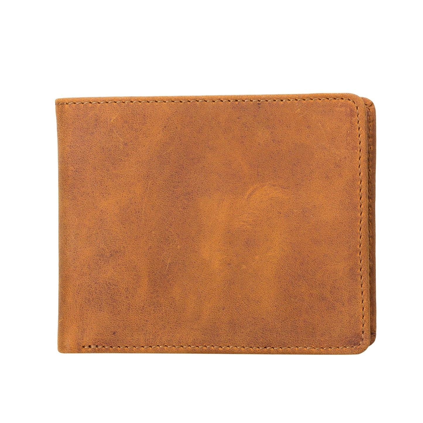 Lusk Slim Bifold Design Handcrafted Men's Genuine Leather Wallet-3