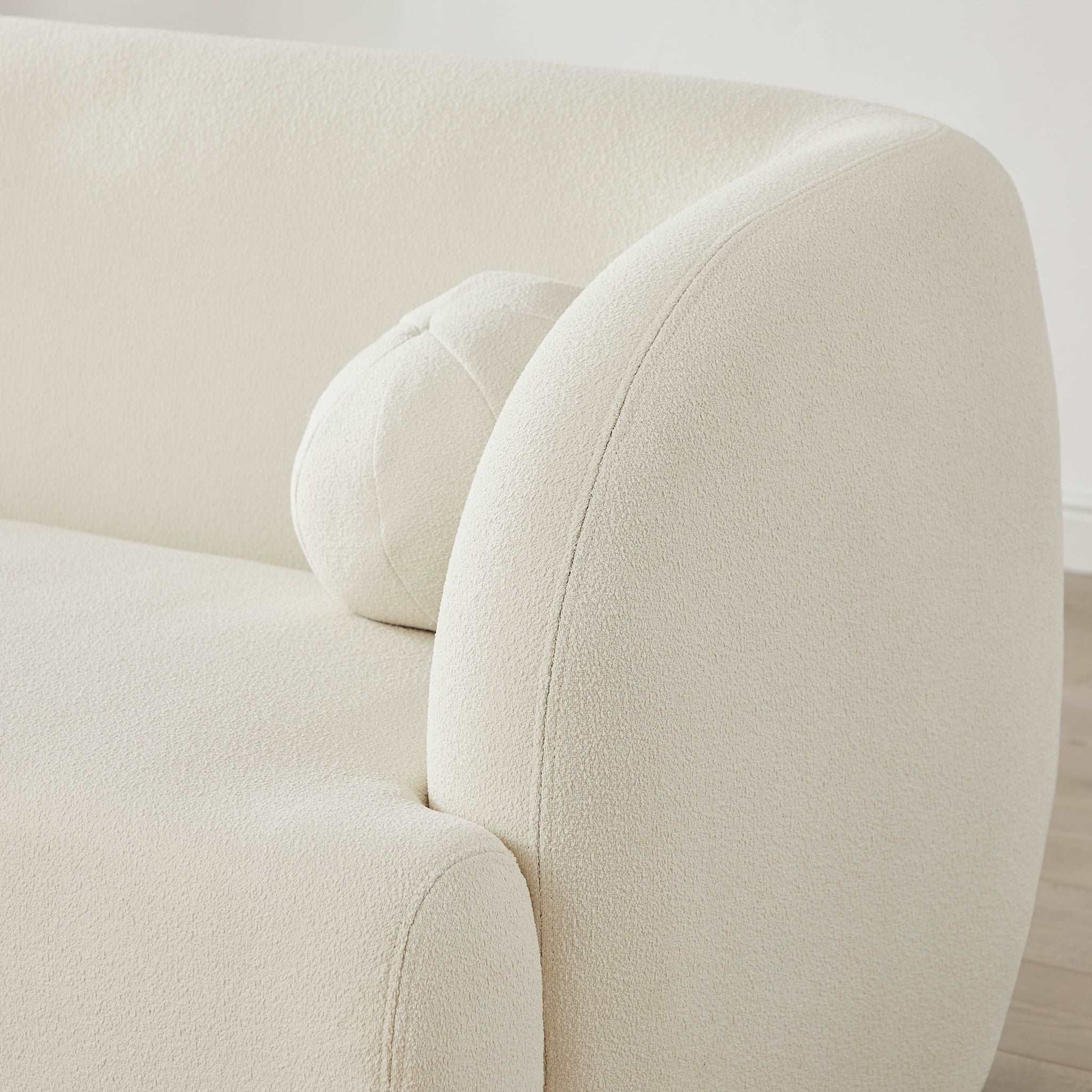 Amiens Boucle Sofa | Ivory