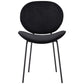 Ormer Dining Chair - Black Velvet-1