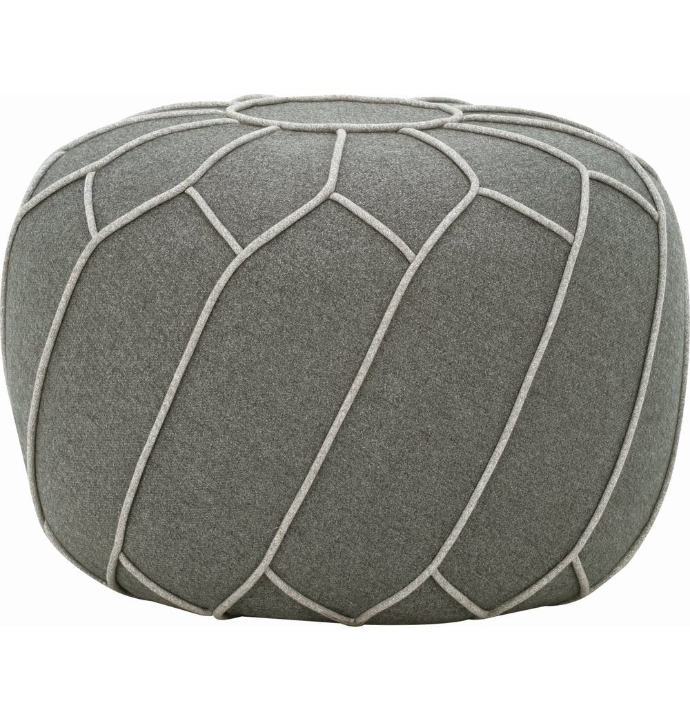 Saturn Ottoman/Pouf - Grey-0