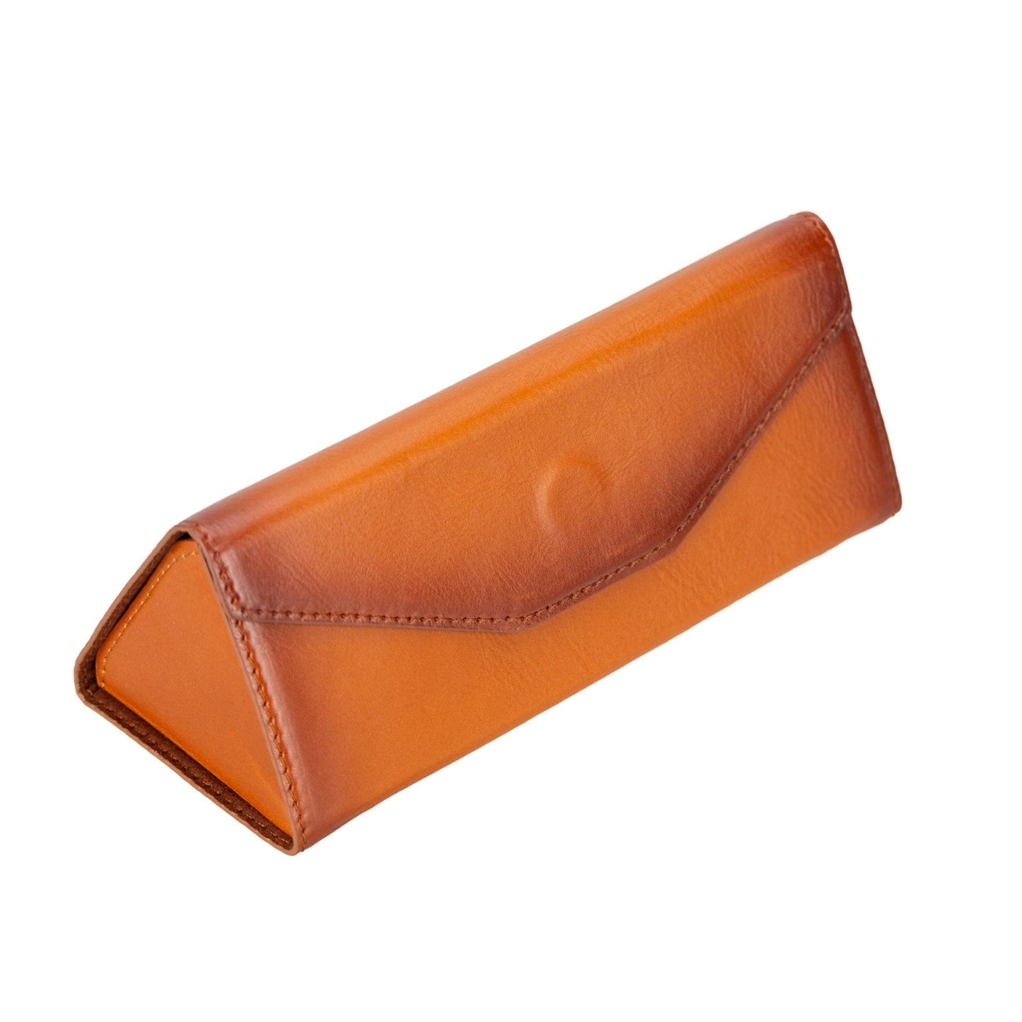 Triangle Leather Cases for Eyeglass or Sunglasses-1