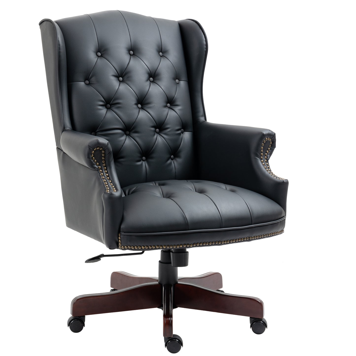 High Back Reclining Executive Office Chair, Black