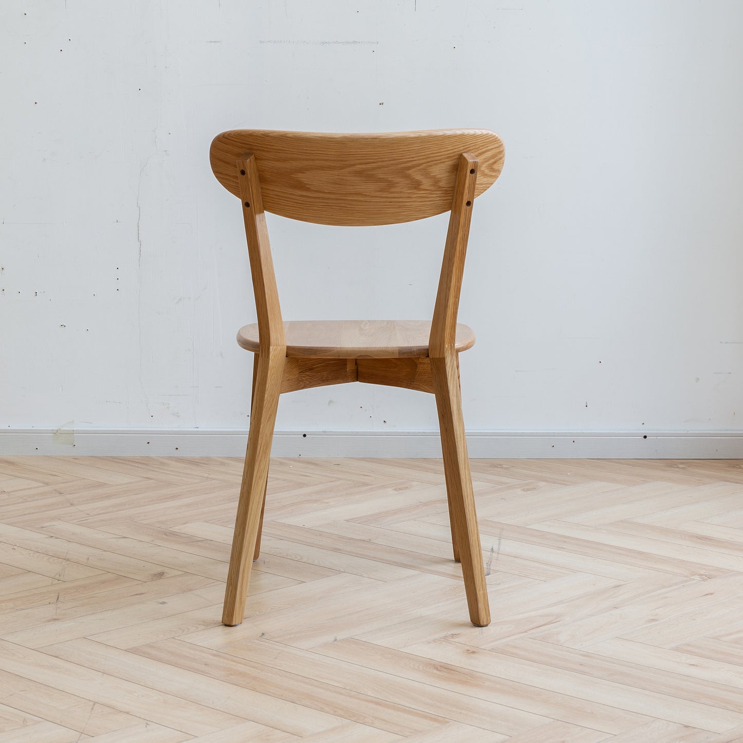 Simple Wooden Dining Chair, Oak