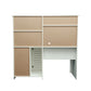 Home Office Computer Desk w/ Hutch, Antiqued White