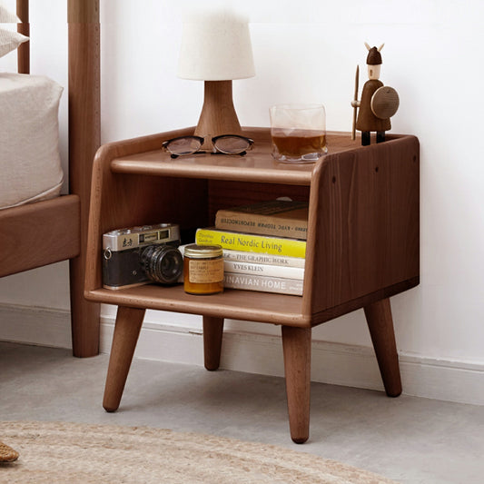 Solid Wood Compact Nordic Style Nightstand