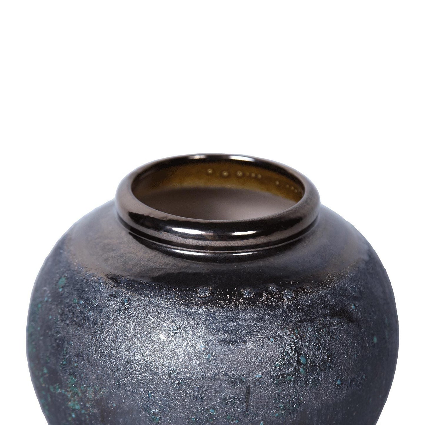 Vintage Smoke Ceramic Vase-1