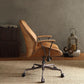 Hamilton Leather Office Chair, Coffee