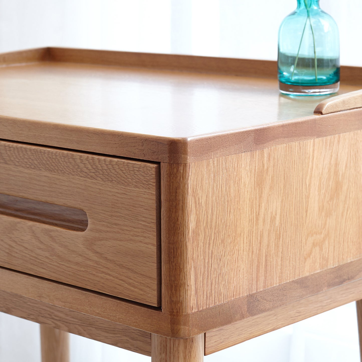 Solid Oak Makeup Table