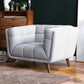 Kaleb Lounge Chair | Light Gray