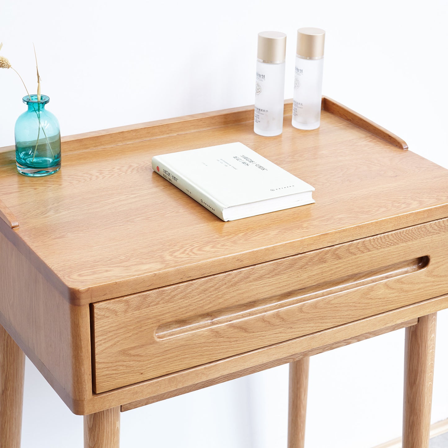 Solid Oak Makeup Table