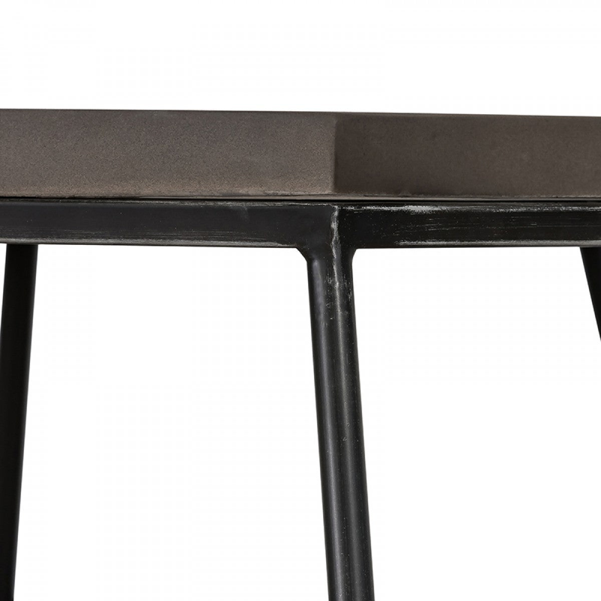 Tartan Modern Concrete & Metal End Table