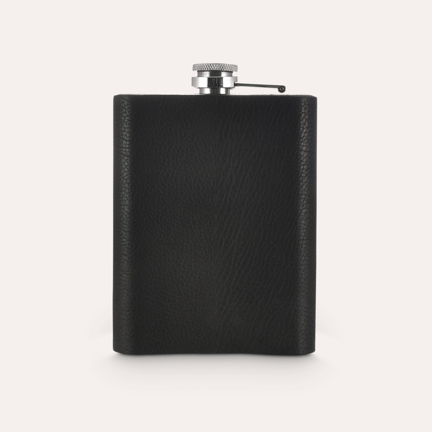 Leather Flask, Black