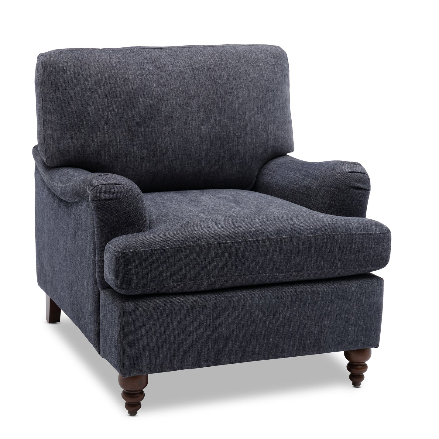 Candor Arm Chair, Navy