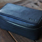 Leather Dopp Kit Bag