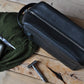 Premium Leather Travel Kit, Black