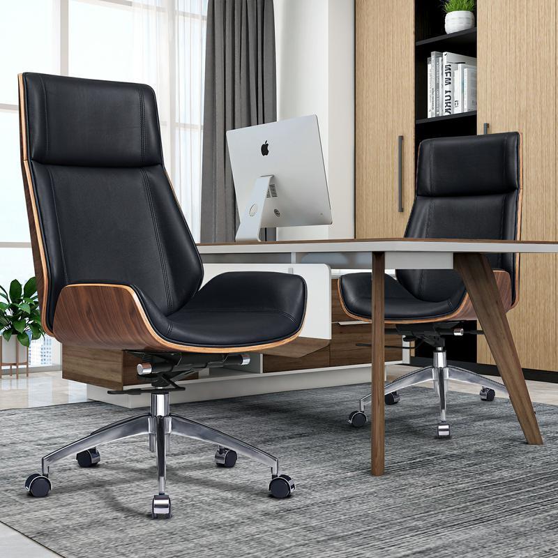 Genuine Leather Office Chair-5