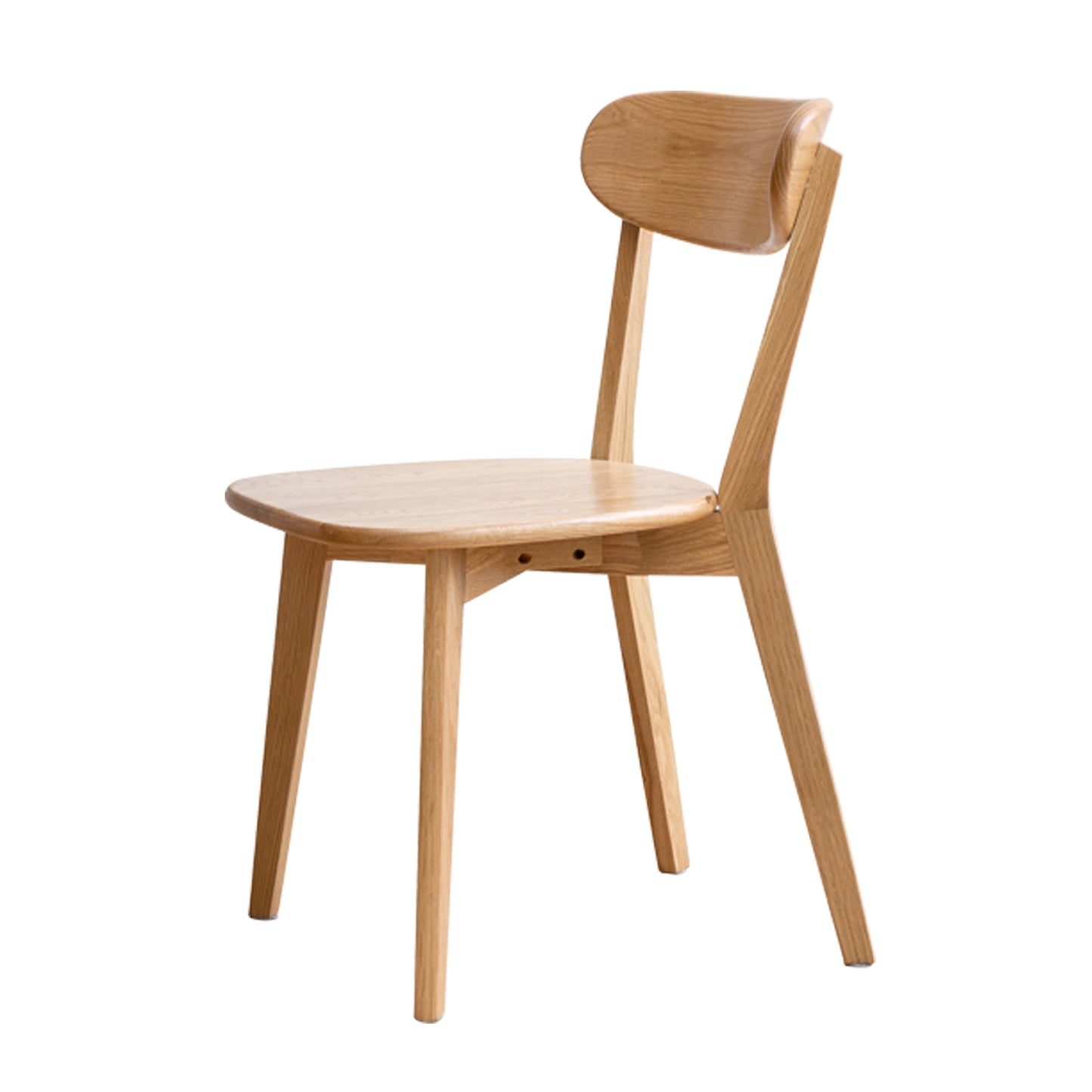 Simple Wooden Dining Chair, Oak