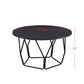 Sytira Coffee Table, Espresso & Black