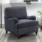 Candor Arm Chair, Navy