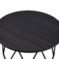 Sytira Coffee Table, Espresso & Black