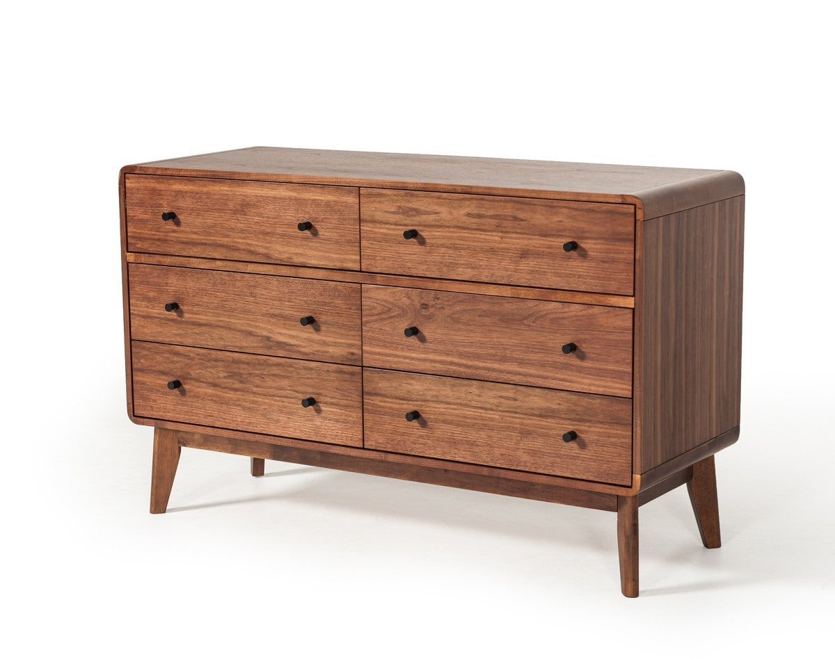 Marshall Mid-Century Modern Walnut Dresser