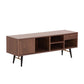 Low Profile 54" Media Console, Walnut