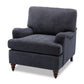 Candor Arm Chair, Navy