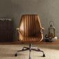 Hamilton Leather Office Chair, Coffee